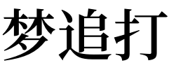 梦见被别人追打_梦见被死人追追跑出来_梦见猫追猫我跟着追