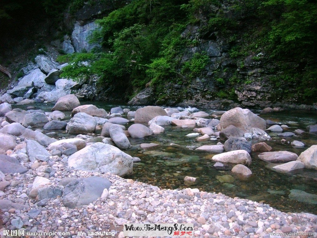 梦见河流