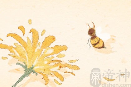 梦见蜜蜂在自己身上什么意思