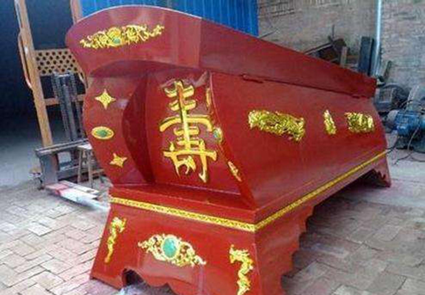 梦见几口红色棺材是怎么回事?