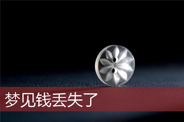 梦见丢钱周公解梦原版